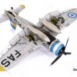 MODELO ESCALA 1/48 GOODYEAR FG-1D CORSARIO PARA ARMAR A ESCALA (F4U-1D)