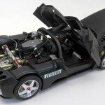 MODELO ESCALA 1/18 Ferrari Enzo Monza Test Car 2003 Matt Black Elite Edition