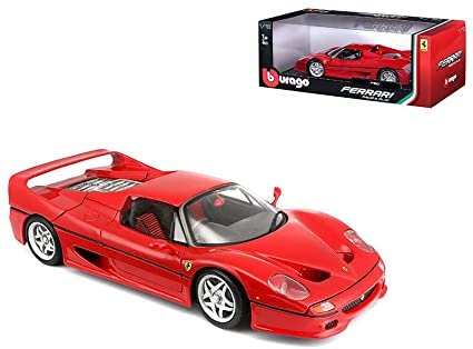 MODELO ESCALA 1:18 Ferrari Race & Play - 1995 Ferrari F50 (Red)