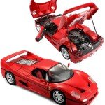 MODELO ESCALA 1:18 Ferrari Race & Play - 1995 Ferrari F50 (Red)