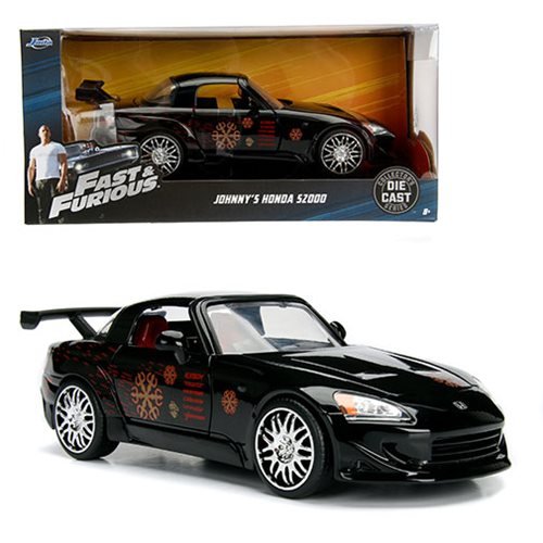 MODELO ESCALA 1/24 Fast and the Furious Johnny's Honda S2000