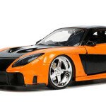 MODELO Jada 1:24 1995 Mazda RX-7 Widebody With Han Figure Tokyo Drift- The Fast & Furious – HAN RAPIDO Y FURIOSO