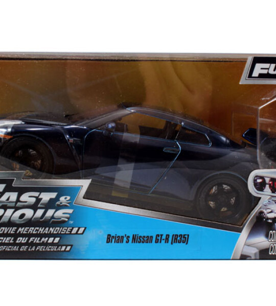 MODELO ESCALA 1/24 Fast and Furious Brian's Nissan GT-R R35