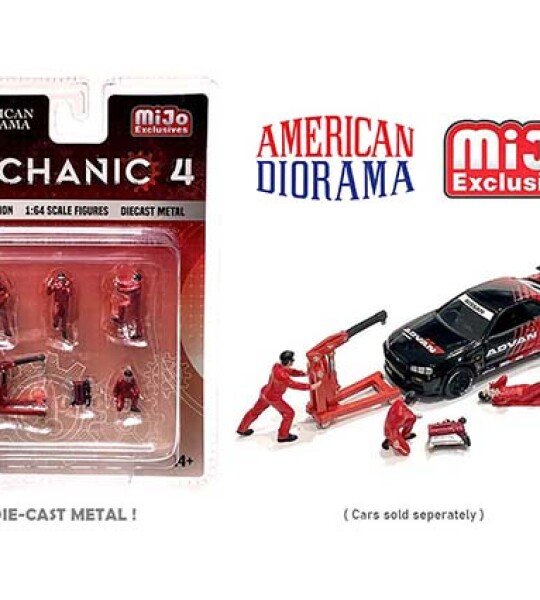 MODELO ESCALA  1:64 MiJo Exclusives Figures Mechanic 4 - FIGURAS ADVAN