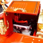 MODELO ESCALA 1/18 1914 Ford Model T Fire Engine Red Diecast Model - CAMION BOMBERO