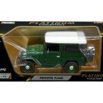 MODELO ESCALA 1:24 Toyota FJ40 (VERDE CON TECHO BLANCO) – Platinum Collection