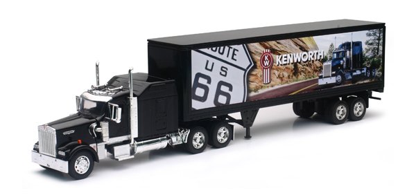 MODELO ESCALA 1/32 Scale  Kenworth W900 Tractor with Route 66 Graphics