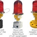 LUMINARIA DE BALIZA U OBSTRUCCION  FAA L-810 Incandescent Red Obstruction Light FLIGHT LIGHT