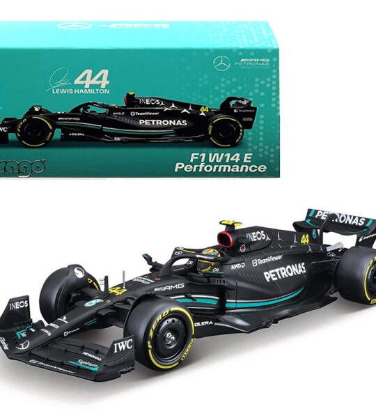 Bburago 1:24 Race F1 Mercedes-AMG W14 E Performance 2023 #44 Lewis Hamilton - FORMULA 1