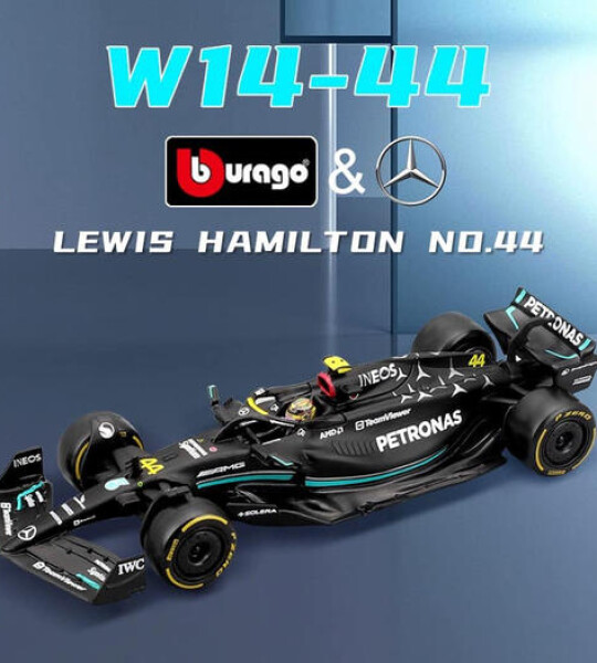 Bburago 1:43 Race F1 Mercedes-AMG W14 E Performance 2023 #44 Lewis Hamilton - FORMULA 1