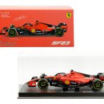 Bburago 1:43 Ferrari SF-23 #55 Charles Leclerc with Showcase – Ferrari Formula 1
