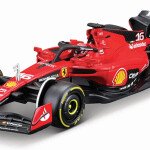 Bburago 1:43 Ferrari SF-23 #55 Charles Leclerc with Showcase – Ferrari Formula 1