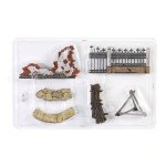 CAÑON ESCALA 1/32 German Krupp Flak 36 with Flak Rohr 36 gun barrel & sd. 202 tow vehicle German Army, Stalingrad, USSR, 1943 -FORCES