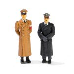 TANQUE ESCALA 3Sturmmorserwagen 606/4 Mit 38cm RW 61 L/3.5 "Sturmtiger"  CON FIGURAS MET DE ADOLF HITLER Y ROMMEL FORCES