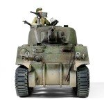 TANQUE ESCALA 1/32 Sherman M4 (75) tank 753th Tank Battalion, Gustav Line, Italy 1944 - FORCES
