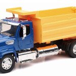 VOLQUETA A ESCALA New Ray 1:32 Freightliner 114SD Dump Truck – Utility – Long Haul Truckers