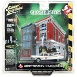 MODELO ESCALA 1/64 CON Diorama 3D Cadillac 1959 W/ Firehouse Ghostbuster