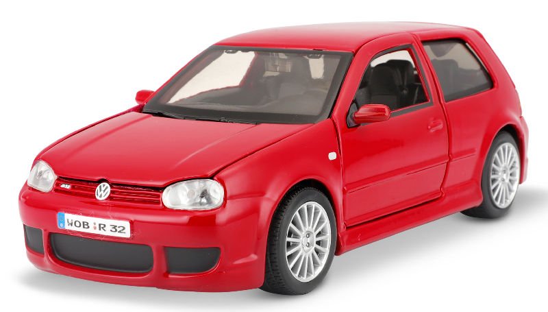 Maisto 1:24 Volkswagen Golf R32 – Special Edition red