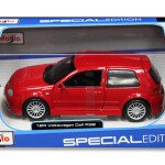 Maisto 1:24 Volkswagen Golf R32 – Special Edition red