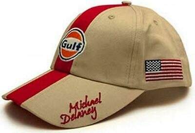 GORRA OFICIAL GULF 50 ANIVERSARIO USA EDITION SAND