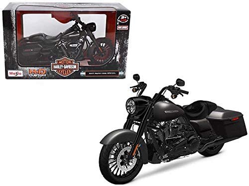 MODELO ESCALA 1/12 2017 Harley Davidson King Road especial negro