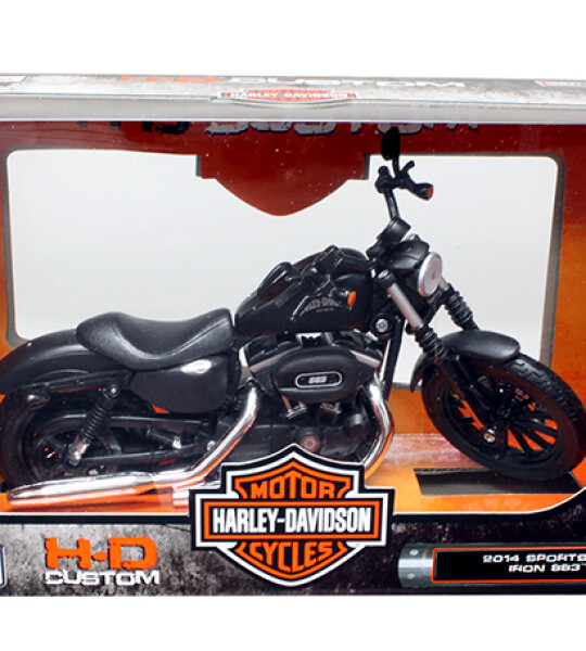 MOTO A ESCALA 1:12 2014 Sportster Iron 883 – Harley-Davidson Custom