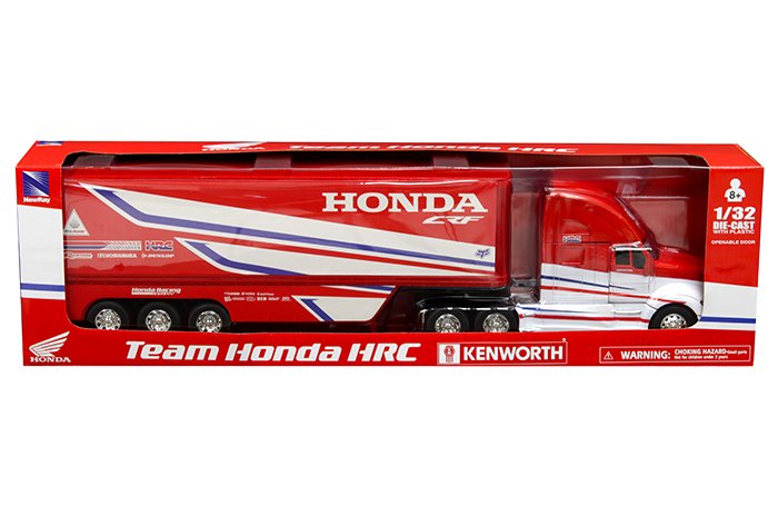 MODELO ESCALA 1/32 HONDA Truck HRC Factory Racing Team Truck 2017 (Kenworth T700) - TRAILER