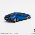 MODELO ESCALA 1:64 Mijo Exclusive USA Lamborghini Huracán EVO Blue Eleos Limited Edition