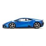 MODELO ESCALA 1:64 Mijo Exclusive USA Lamborghini Huracán EVO Blue Eleos Limited Edition