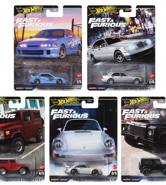 Hot Wheels 1:64 Fast & Furious Premium 2024 G - PRECIOS ESPECIALES CASH