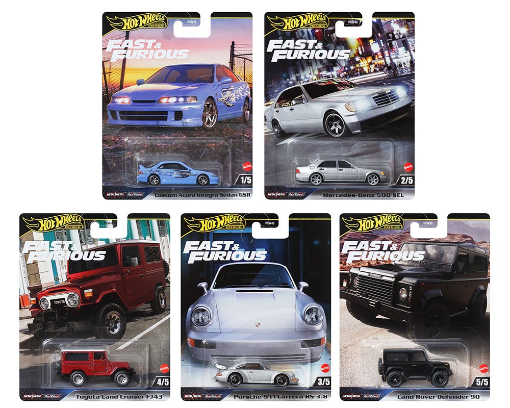 Hot Wheels 1:64 Fast & Furious Premium 2024 G - PRECIOS ESPECIALES CASH