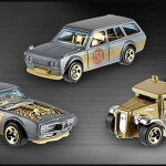 MODELO ESCALA 1/64 Hot Wheels 51st Anniversary Satin and Chrome 1971 Datsun 510 Wagon