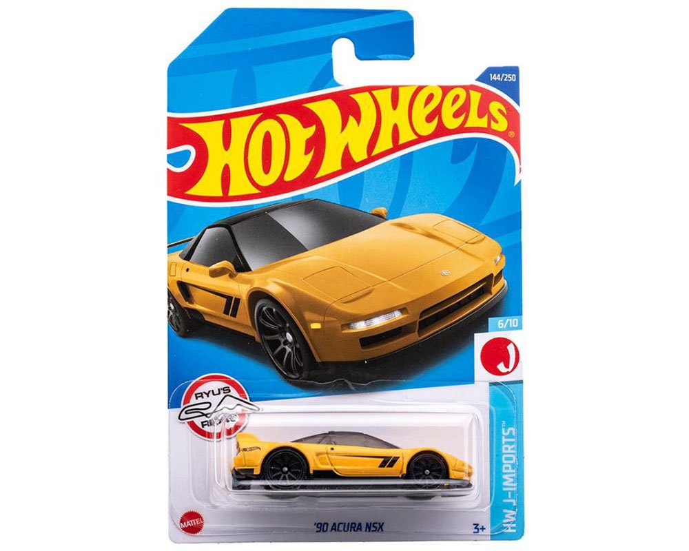 Hot Wheels 1:64 Basic Acura NSX 1990 – Yellow