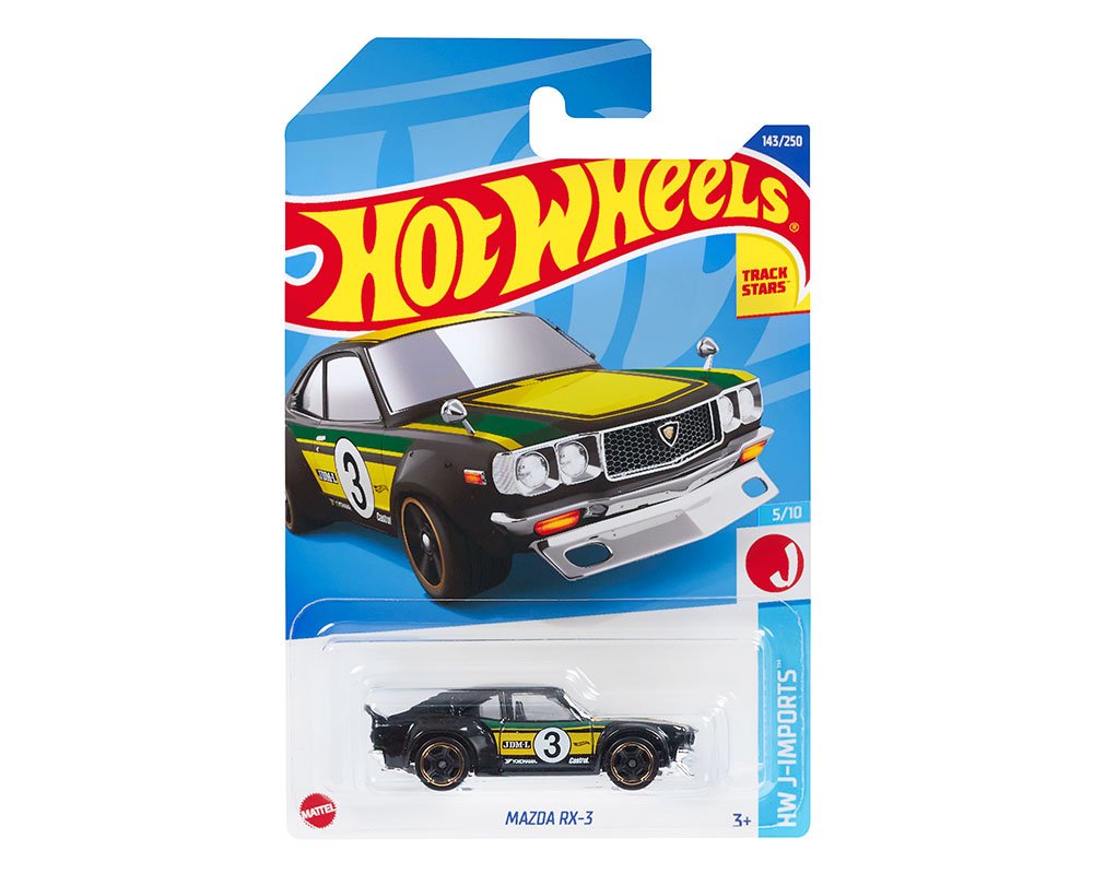 Hot Wheels 1:64 Basic Mazda RX3 #3 – Green