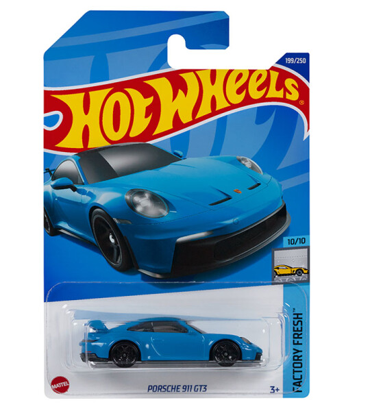 Hot Wheels 1:64 Basic Porsche 911 GT3 – Blue