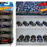 Hot Wheels 1:64 Basic F1 Racing 5 Pack Cars Set - SET DE 5 MODELOS FORMULA 1 - F1 - precios especiales