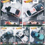 MODELOS ESCALA 1:64 HOT WHEELS PREMIUM 2021 E case " SLIDE STREET " PRECIOS ESPECAILES