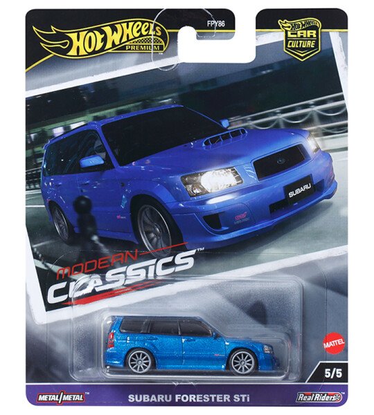 Hot Wheels 1:64 Car Culture 2024 E – Subaru Forester STi – Modern Classics