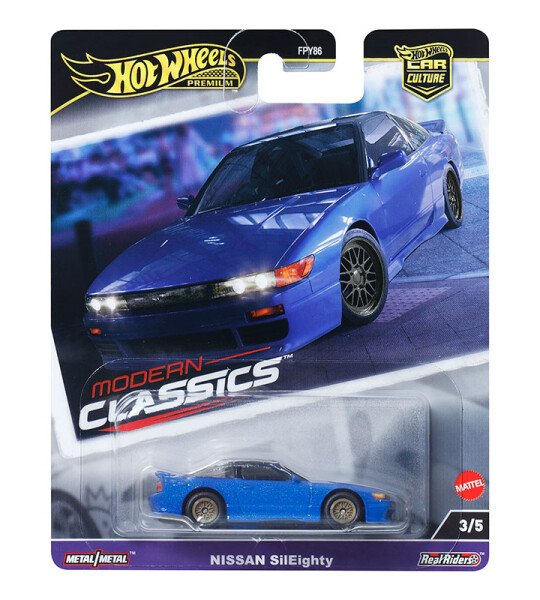 Hot Wheels 1:64 Car Culture 2024 E – Nissan SilEighty – Modern Classics