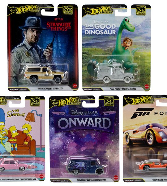 Hot Wheels 1:64 Pop Culture S Case 2026 Assortment $18 C/U EN ADELANTE