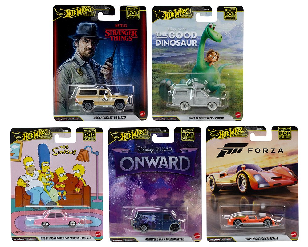 Hot Wheels 1:64 Pop Culture S Case 2026 Assortment $18 C/U EN ADELANTE