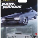 Hot Wheels 1:64 Fast & Furious Premium 2024 1970 CHEVROLET CHEVELLE - RAPIDO Y FURIOSO