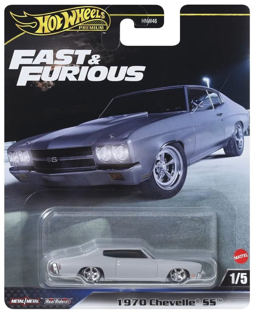 Hot Wheels 1:64 Fast & Furious Premium 2024 1970 CHEVROLET CHEVELLE - RAPIDO Y FURIOSO