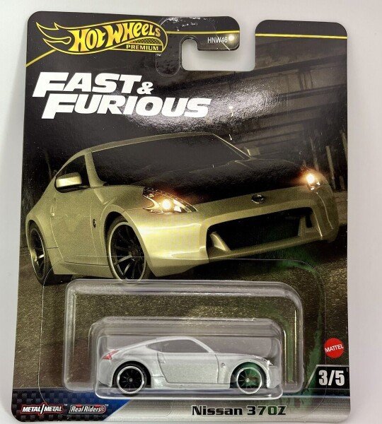 Hot Wheels 1:64 Fast & Furious Premium 2024  NISSAN 370Z - RAPIDO Y FURIOSO