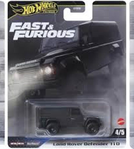 Hot Wheels 1:64 Fast & Furious Premium 2024 LAND ROVER 110 RAPIDO Y FURIOSO