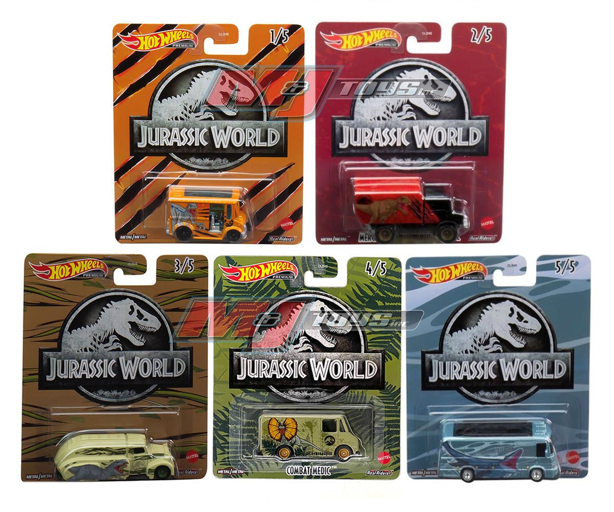 MODELOS ESCALA  1:64 Pop Culture 2022 Jurassic World (mundo jurasico)