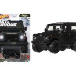 MODELO ESCALA 1/64 Hot Wheels Retro Entertainment – F & F Fast Icons Land Rover Defender 90 Black