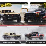 Hot Wheels 1:64 Car Culture Premium 2 pack Ford Bronco R & Ford F-150 Raptor