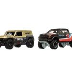 Hot Wheels 1:64 Car Culture Premium 2 pack Ford Bronco R & Ford F-150 Raptor