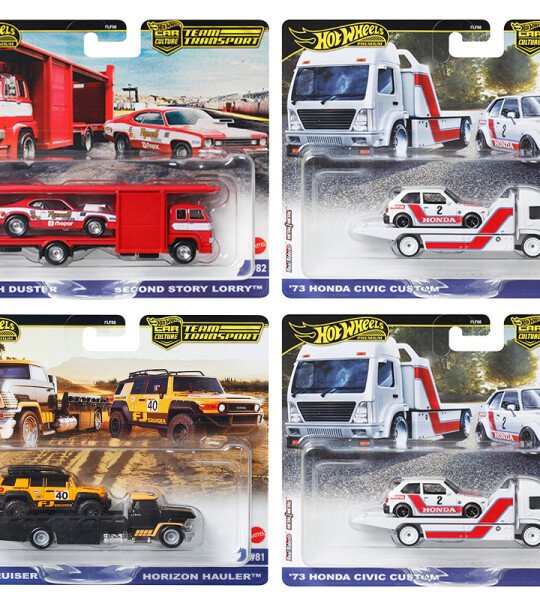 Hot Wheels 1:64 Team Transport 2025 G Case Assortment